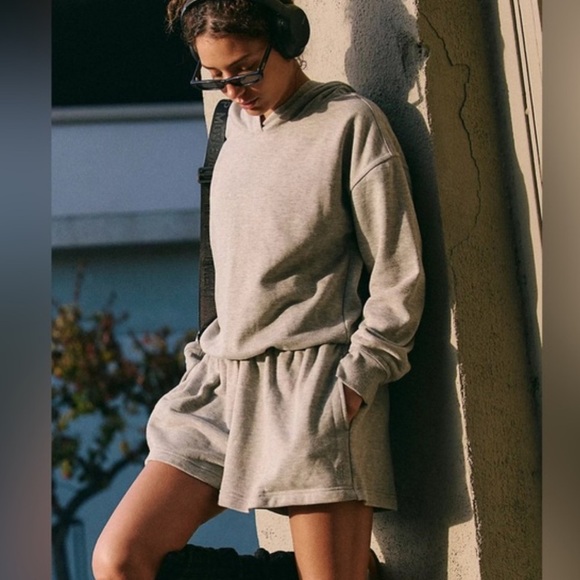 BNWOT Free People Movement Such a Flirt Hooded Romper - Picture 2 of 8